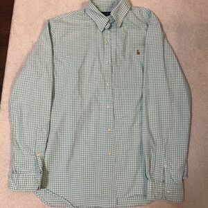 Polo by Ralph Lauren Green Casual Button Down Shirt
